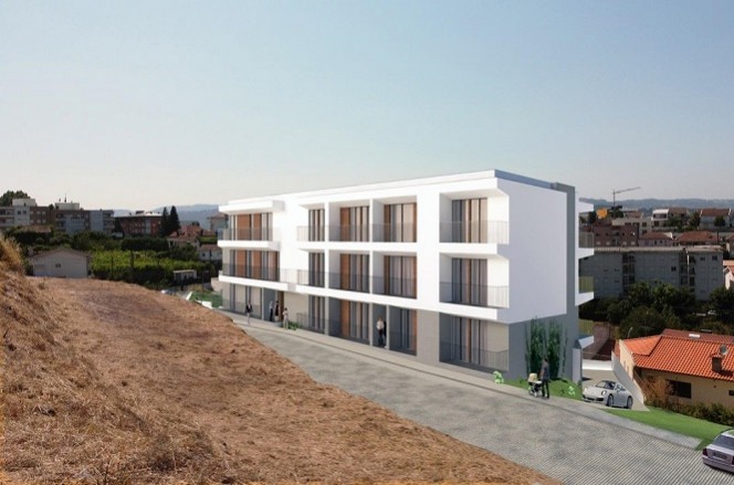 Apartamentos novos T1 e T2 com terraços no Marco de Canaveses